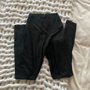 Erie black crossover leggings